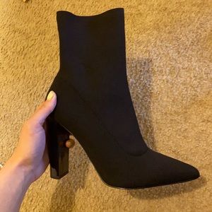Black Sock Booties